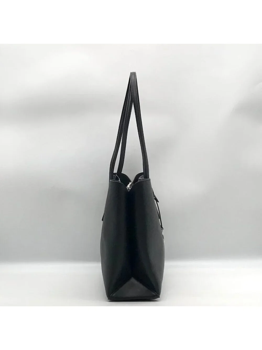 Michael Kors Black Ruthie Leather Tote Bag